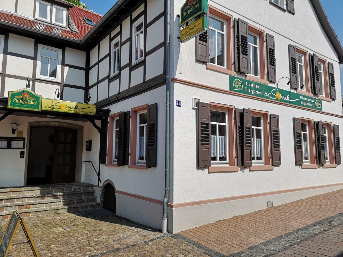 Hotel Zur Sonne à Alsbach-Hähnlein Extérieur photo